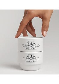 Resim Bk Gift Kişiye Özel İsimli 2li Çerezlik Kase-16 Yeni Ev Hediyesi Önerileri, Misafir Sunum Ürünü, Çay Yanı Kase Kobitmeyencom34801 Bk Gift 