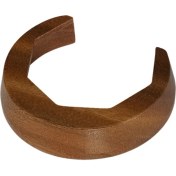 Resim E61 Serisi Kahve Makinesi Aksesuarları Için Uygundur Demleme Başlığı Ceviz Masif Ahşap Haşlanma Önleyici Halka Isı Kalkanı (Yurt Dışından) 