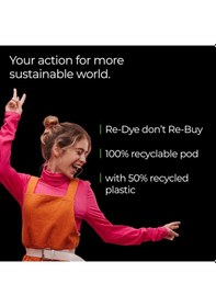 Resim Dylon Matik Yoğun Siyah Kumaş Boyası 350g Siyah 