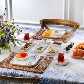 Resim Schafer Luca Kahvaltı Takımı 32 Parça-Mavi 