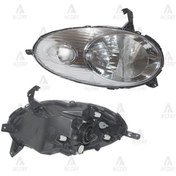 Resim Depo 2151194lldem Far Sol Micra K12 03-05 Beyaz Elektrikli Motorlu H4 