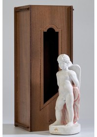 Resim Eros Cam Granüllü Mermerit Heykel Küçük Boy 