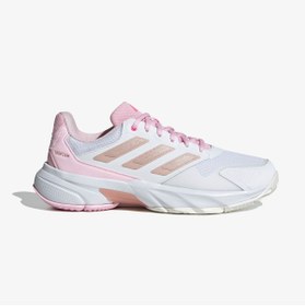 Resim adidas Courtjam Control 3 Kadın Beyaz Tenis Ayakkabısı 