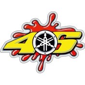 Resim 90 X 70 Mm Sticker 10 Lu 