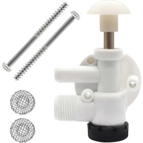 Resim Sealand Rv Su Vanası Tertibatı Römork Tuvalet Tamir Takımı Ecovac Vacuflush Pedallı Sifonlu Tuvaletler S202412246917 Beyaz. 