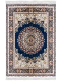 Resim Alanur Home Eko Trend Djt Yıkanabilir Kaymaz Taban 3 Lü Yatak Odası Takımı 1909 Osmanli Mavi 