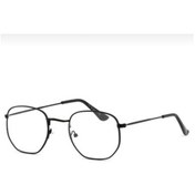 Resim Ubk Eyewear Beşgen Siyah Mavi Işık Korumalı Gözlük 