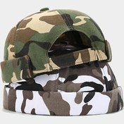 Resim Unisex Kamuflaj Bere Hatı, %100 Polyester, Ayarlanabilir Uyum, Hafif, Tüm Mevsimler, Kamuflaj Desenli Şapka, Karikatür Temalı, Gelinlik Partisi İçin, 15 Yaş ve Üstü İçin Uygun 