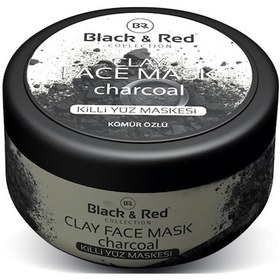 Resim Black Red Kömür Özlü Kil Maskesi - 400 Ml 