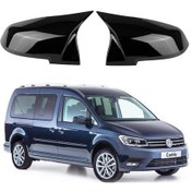 Resim Volkswagen Caddy 2015-2020 Araca Özel Batman Yarasa Ayna Kapağı P 