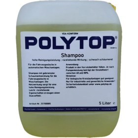 Resim Polytop Shampoo Ph Notr Şampuan 5 Litre 