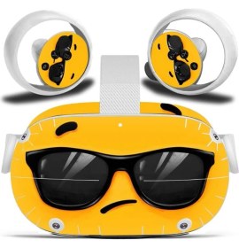 Resim Konsol İstasyonu Oculus Meta Quest 2 Cool Gözlük Stickerı 