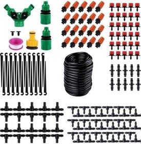 Resim Otomatik Sis Soğutmalı Damla Sulama Seti - Bahçe 2418 Siyah 