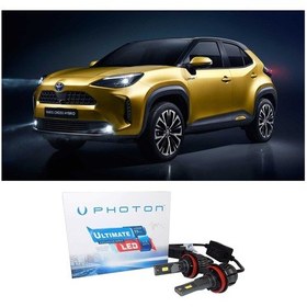 Resim Toyota Yaris Uzun+kısa Far Ampulü H4 Ultimate Yeni Seri Beyaz 2020-2023 
