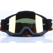 Resim Motosiklet Gözlükleri Motokros Gözlükleri Kir Bisikleti Atv Gözlükleri Uv Koruması Erkekler Kadınlar İçin Buğu Önleyici Yarış Gözlükleri Siyah 