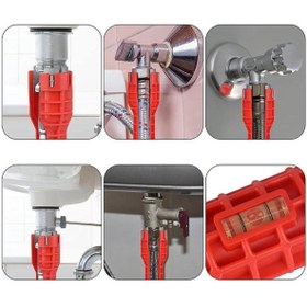 Resim Titi 6116 Çok Fonksiyonlu Musluk Lavabo Batarya Montaj Anahtarı 