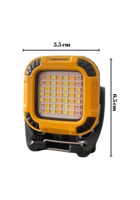 Resim Markalonya Pd-470 Cob Led Manyetik Mıknatıslı Led Spot Aydınlatma Sarı - Yeşil 