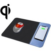 Resim Sunskyy OJD-36 Qı Standart 10w Aydınlatma Kablosuz Şarj Cihazı Kauçuk Mouse Pad Boyut: 26.2 X 19.8 X 0.65cm Mavi 