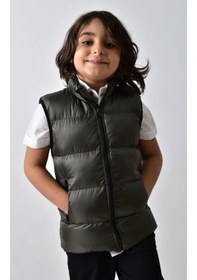 Resim Banadamoda Erkek Çocuk Mat Haki Şişme Yelek 