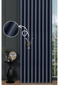 Resim Blackout Fon Perde V-2032 İndigo Indigo 