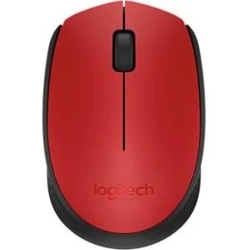 Resim Logıtech M171 Kablosuz USB Mouse Kırmızı 910-004641 