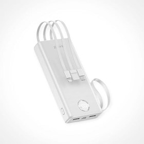 Resim HEARTZ H004 20000 mah power bank PD 30W ve USB 22.5W FAST HIZLI ŞARJ DAHİLİ TYPE C VE LİGHTNİNG KABLOLU DÜNYA STANDARTLARINA UYGUN POLYMER BATARYA BİREBİR AMPER LCD GÖSTERGELİ POWERBANK 