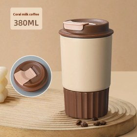 Resim Black Bear Superman Kahve Kupa Basit Paslanmaz Çelik Kupa 304 Paslanmaz Çelik Yalıtımlı Kupa (Yurt Dışından) 