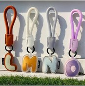 Resim Elmpaly Şanslı Moda Pu Deri Harfli Anahtarlık Yıllar Sku Aksesuar Uçuş Kartı Kılıfı 