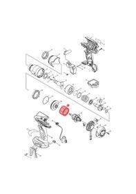 Resim Makita DTW251 Yatak Kodu 638495-3 