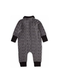 Resim Oliven The Kid Oliventhekid Leopar Baskılı Yakalı Tulum Siyah Siyah 