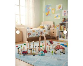 Resim Varyant Store SH40601 161 Parça Çantalı Tren Seti-Zrv 