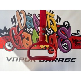 Resim vapur garage Kırmızı Tutamaç, Oto El Tutamağı, Dönerli Tutamaç 2 Adet 