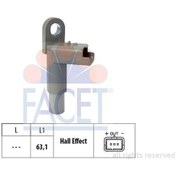 Resim Facet 9.0463 Eksantrık Mıl Sensoru C1 C2 C3 Xsara Nemo P107 P206 P307 P206+ T3e Plus P207 P1007 Bıpper 1,4hdı Dv4td / 
