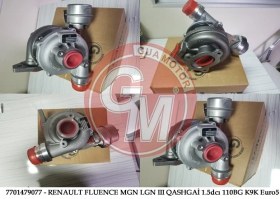 Resim Turbo Şarj Renault Fluence Megane Logan 3 Qashgai Dacıa Duster 4104 Lodgy 1.5dcı 110bg K9k Euro5 