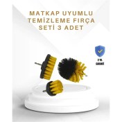 Resim TE Dükkan Buğz Yüksek Devirde Etkili Temizlik Sağlayan Matkap Ucu Fırça Seti 