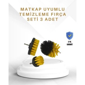 Resim TE Dükkan Buğz Yüksek Devirde Etkili Temizlik Sağlayan Matkap Ucu Fırça Seti 