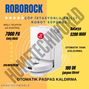 Resim Roborock Ultra Lux Premium Akıllı Robot Süpürge 
