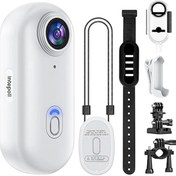 Resim shopwave Mini Wıfı Aksiyon Kamerası 1080p Taşınabilir Vücut Kamerası Giyilebilir Video Kaydedici Ipx7 Su Geçi 