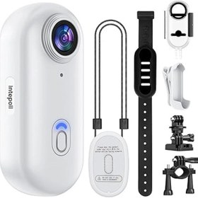 Resim shopwave Mini Wıfı Aksiyon Kamerası 1080p Taşınabilir Vücut Kamerası Giyilebilir Video Kaydedici Ipx7 Su Geçi 
