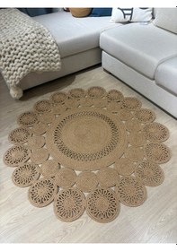 Resim Mavaux Marguerite Trikot Papatya Model Kilim Bej 