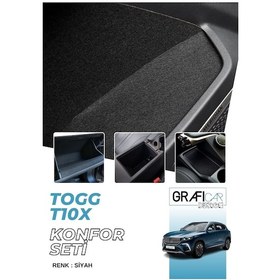Resim Togg T10x Uyumlu Konfor Seti Araç İçi Ses Kaplama 