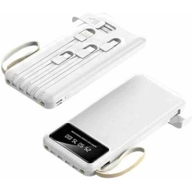 Resim Hızlı Şarj Özellikli 20.000 Mah Dijital Göstergeli Usb Girişli Android Ve İos Uyumlu Powerbank Çok Renkli 