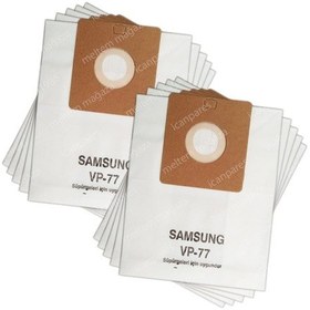 Resim Samsung Uyumlu Vc 21F60Judb Süpürge Kağıt Toz Torbası 