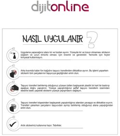 Resim Dijitonline Servis Aracı Okul Taşıtı Kaplama Sticker - Okul Taşıtı Sticker - 100x125 Cm 