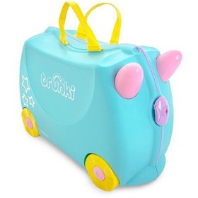 Resim Trunki Çocuk Bavulu - Una Unicorn 