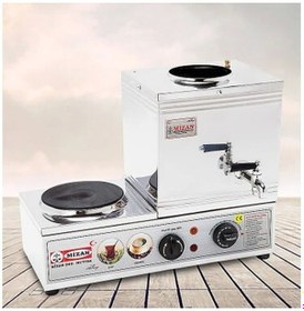 Resim Mizan 10 Lt Elektrikli Pleyt'li Çay&kahve Seti Kazanı 