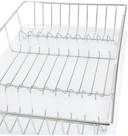 Resim Tek Katlı Bulaşıklık - Krom 