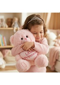 Resim 25 Cm Peluş Ayıcık Little Princess & Prince Uyku Ve Oyun Arkadaşı Pembe 
