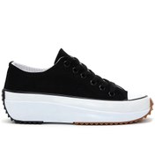 Resim Derimod Kadın Siyah Kalın Tabanlı Sneaker 24sfe14516f 