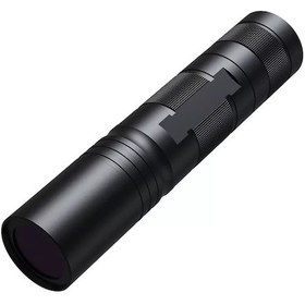 Resim Moveevo 365nm Uv Işıklı Kedi Mantar/idrar Tespit Feneri, 20w Alüminyum Gövde, 18650 Li-pil, Siyah Filtre Lens, Uv Parlak Maddesi Ve Para Kontrolü 